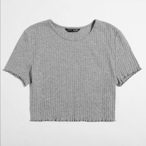 cropped SHEIN shirt